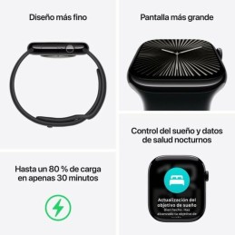 Smartwatch Apple MWWF3QL/A Schwarz