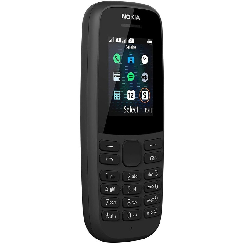 Mobiltelefon Nokia 105 2019 1,77" 2 GB Schwarz