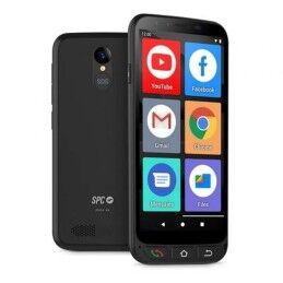 Smartphone SPC Zeus 4G Pro Quad Core 4 GB RAM 64 GB Schwarz