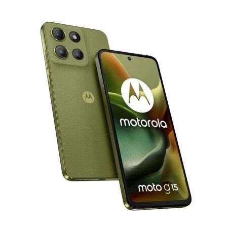 Handyhülle Motorola G15 VERDE 6,72" 8 GB RAM 256 GB grün