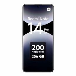 Smartphone Xiaomi Redmi Note 14 PRO 5G 6,67" Mediatek Dimensity 7300 8 GB RAM 256 GB Schwarz