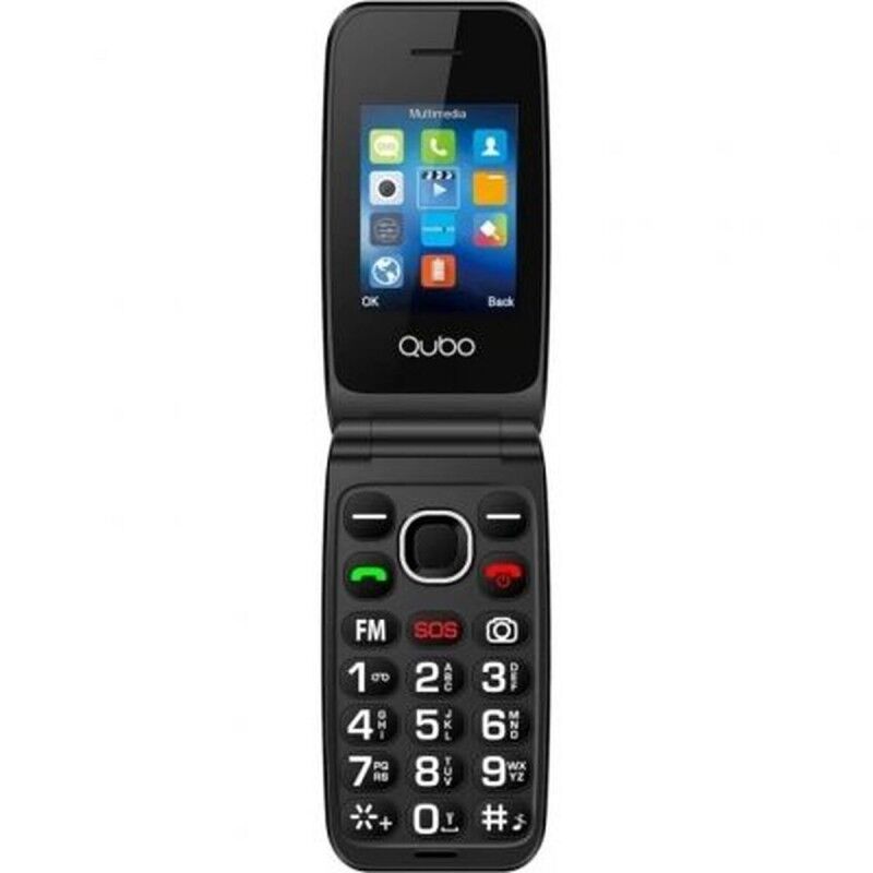 Mobiltelefon für ältere Erwachsene Qubo NEO2NW BK SOS 2,4" 32 MB